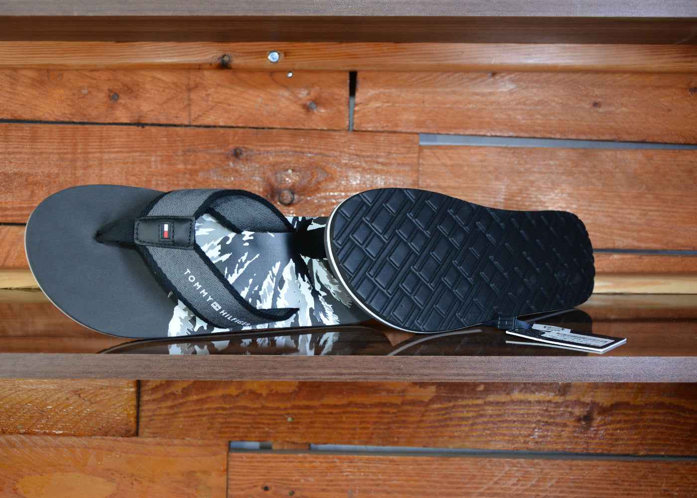 Claquette tommy Hilfiger infradito palm