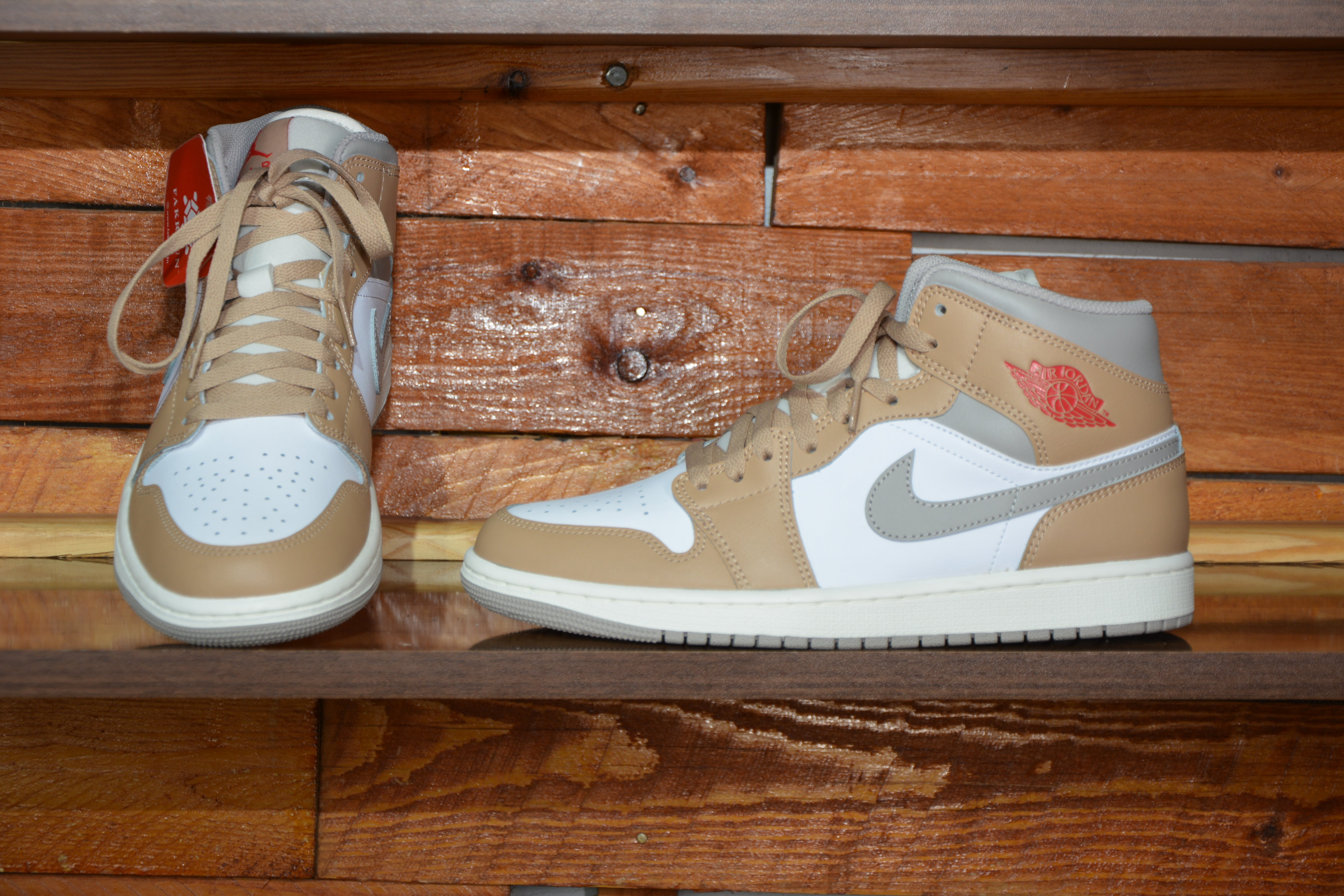 Nike air jordan 1 mid brun