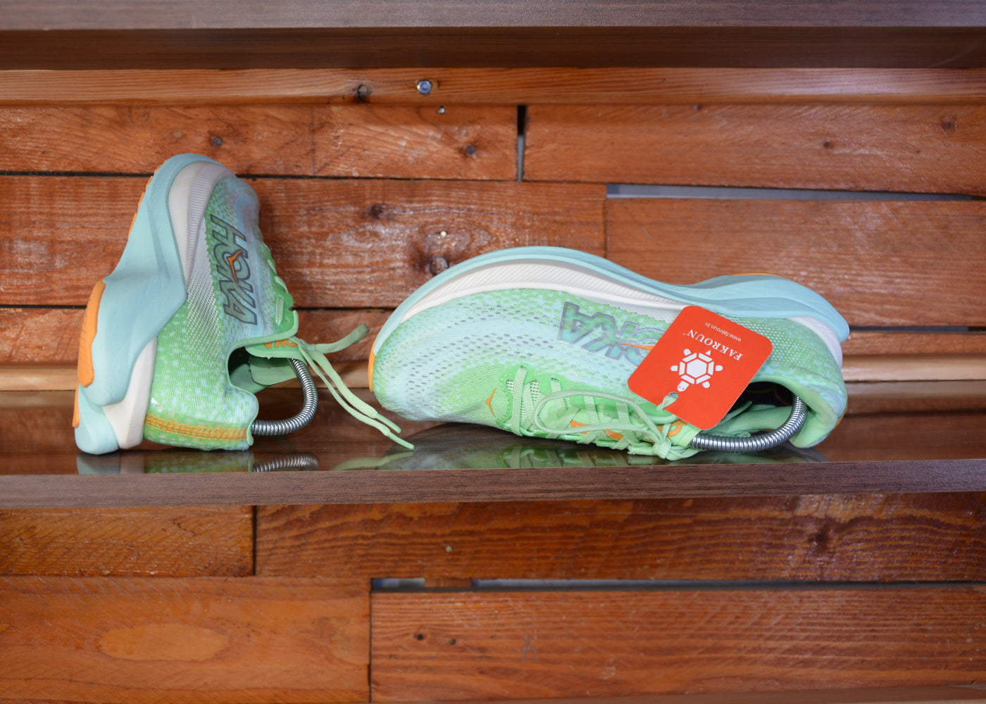 Hoka mach x lime glow sunlit