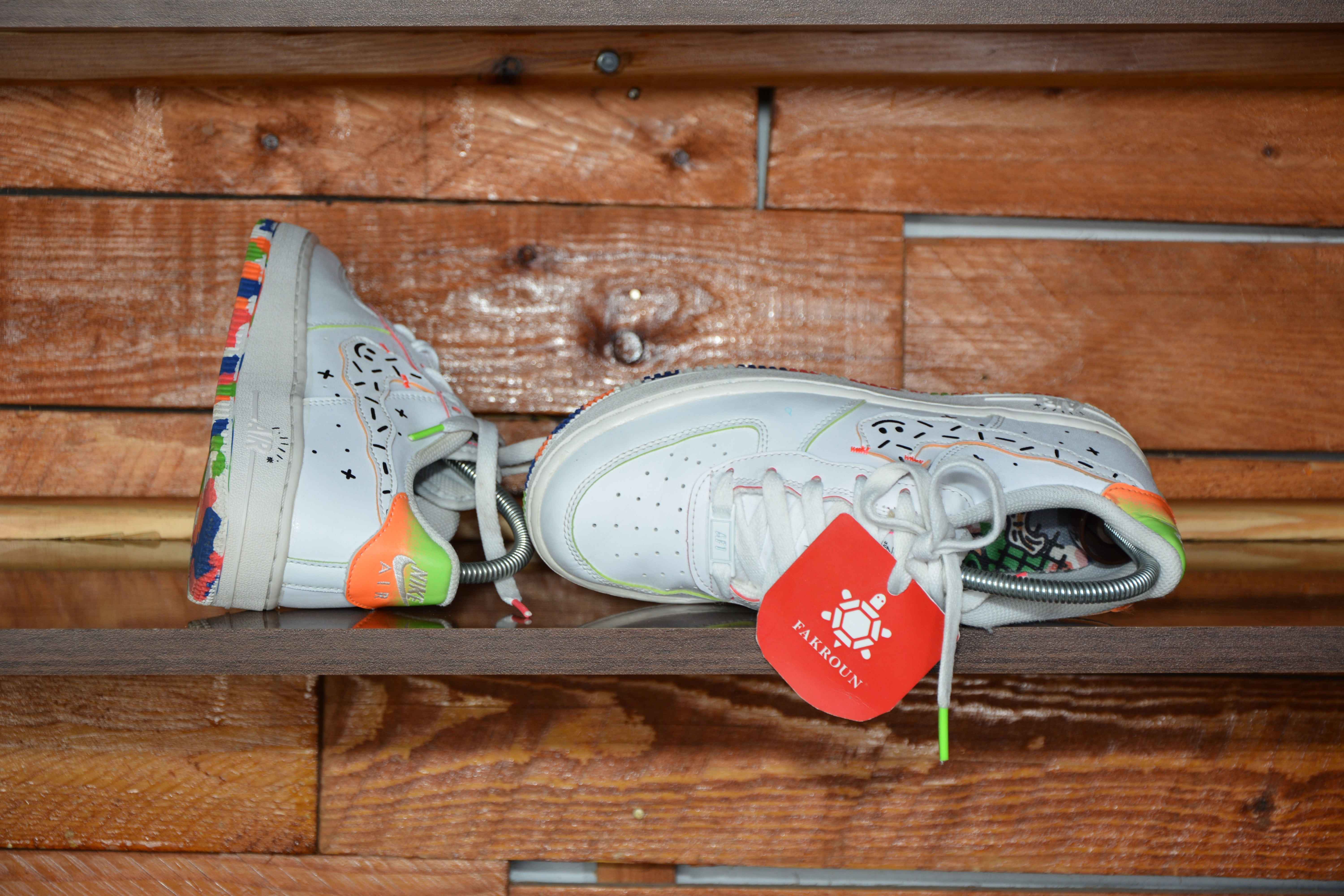 Nike air force 1 lv8 kids drawing
