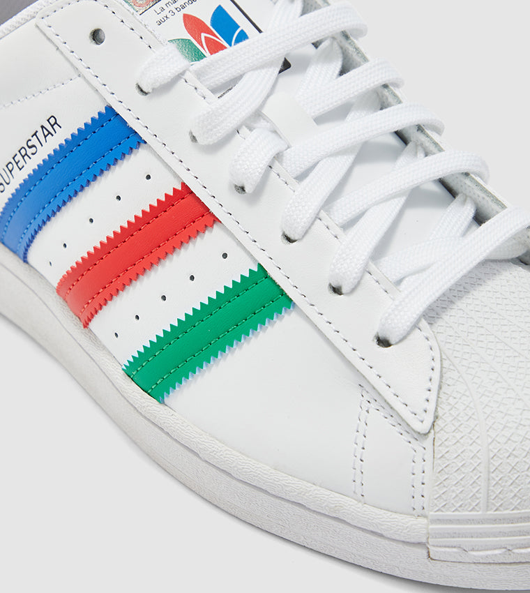 adidas Superstar colorful trefoil