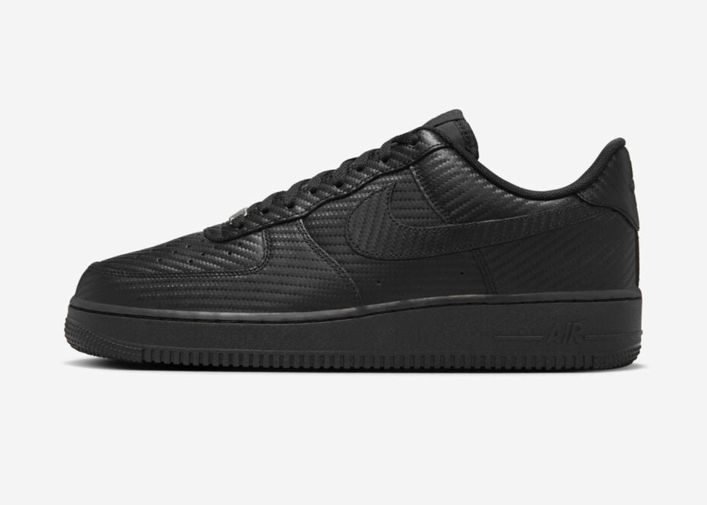 Nike air force 1 ‘07 black carbon fiber