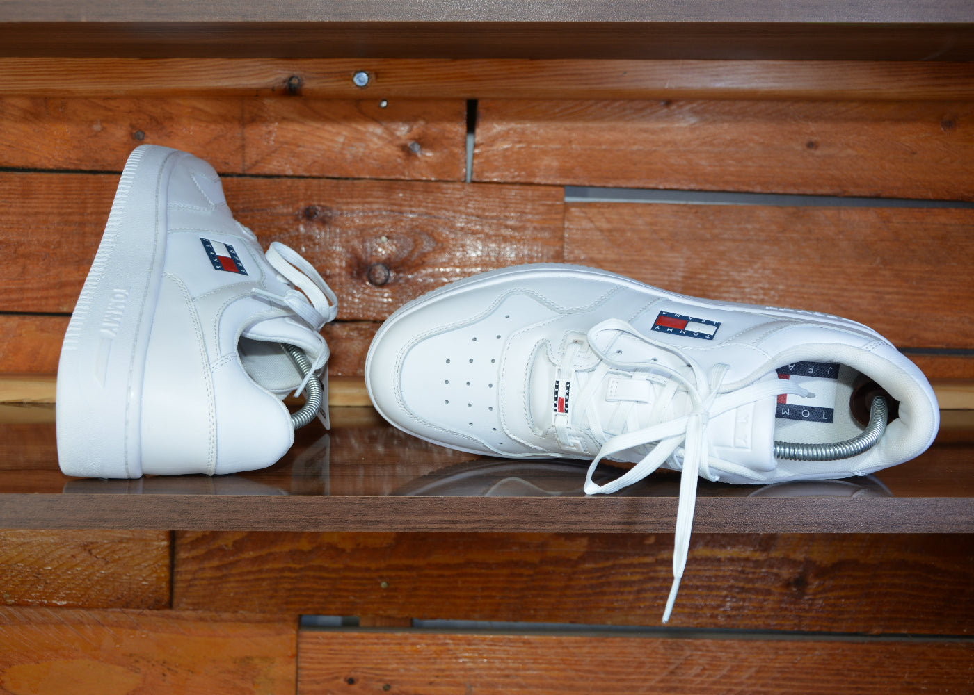 Tommy retro a motif drapeau