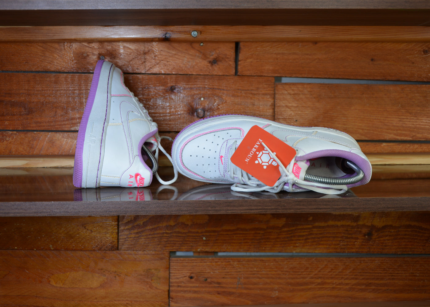 Nike youth Air Force 1 low Gs