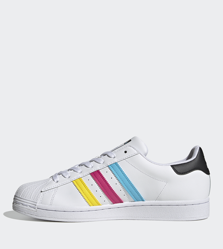 adidas Superstar colorful trefoil
