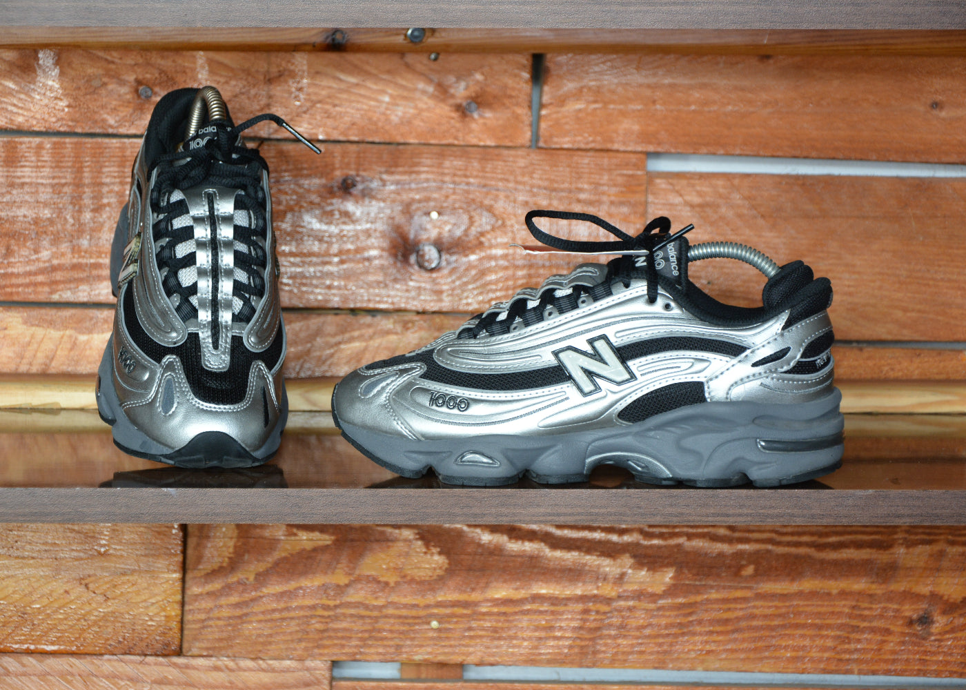 New balance 1000 silver metallic
