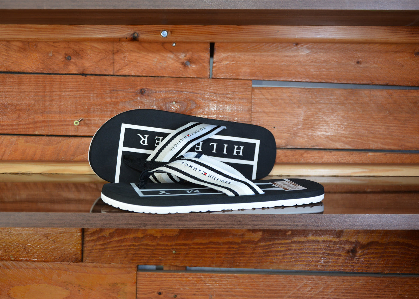 Claquette Tommy Hilfiger chanclas con tiras