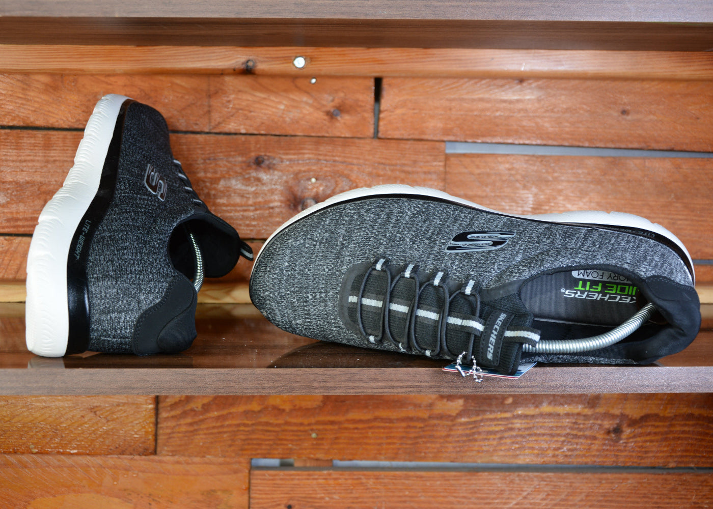 Skechers wide fit summits