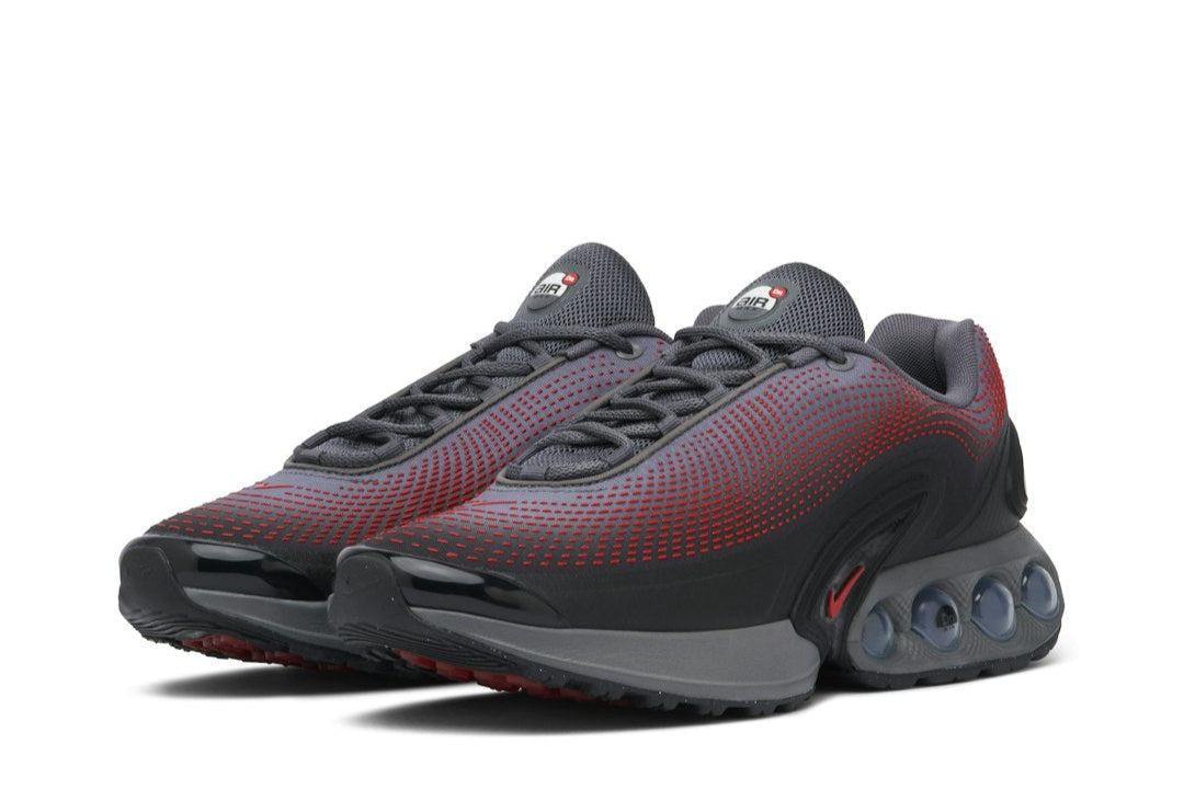 NIKE AIR MAX DN UNIVERSITY RED IRON GREY