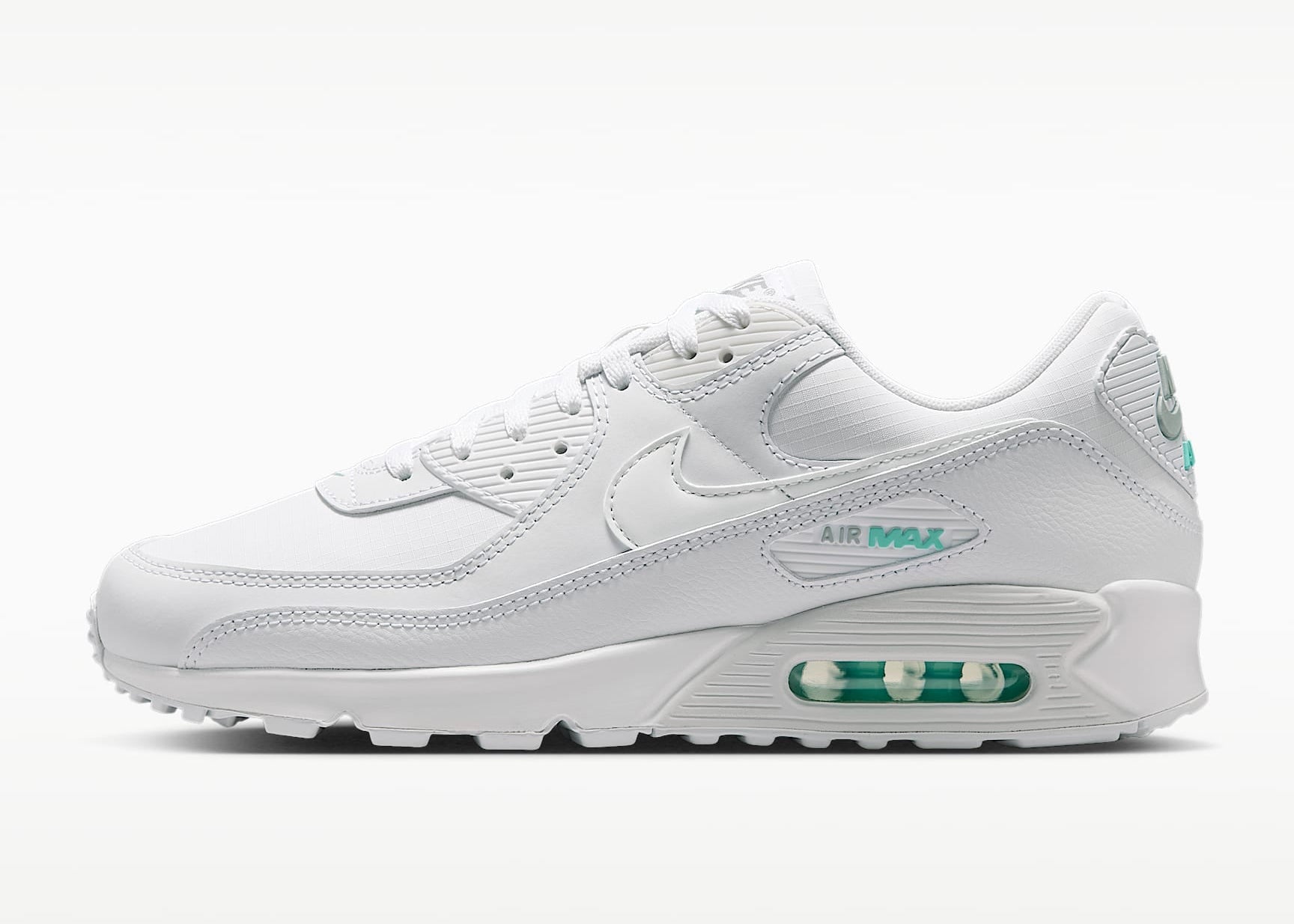 Nike Air Max 90 White Hyper Turquoise