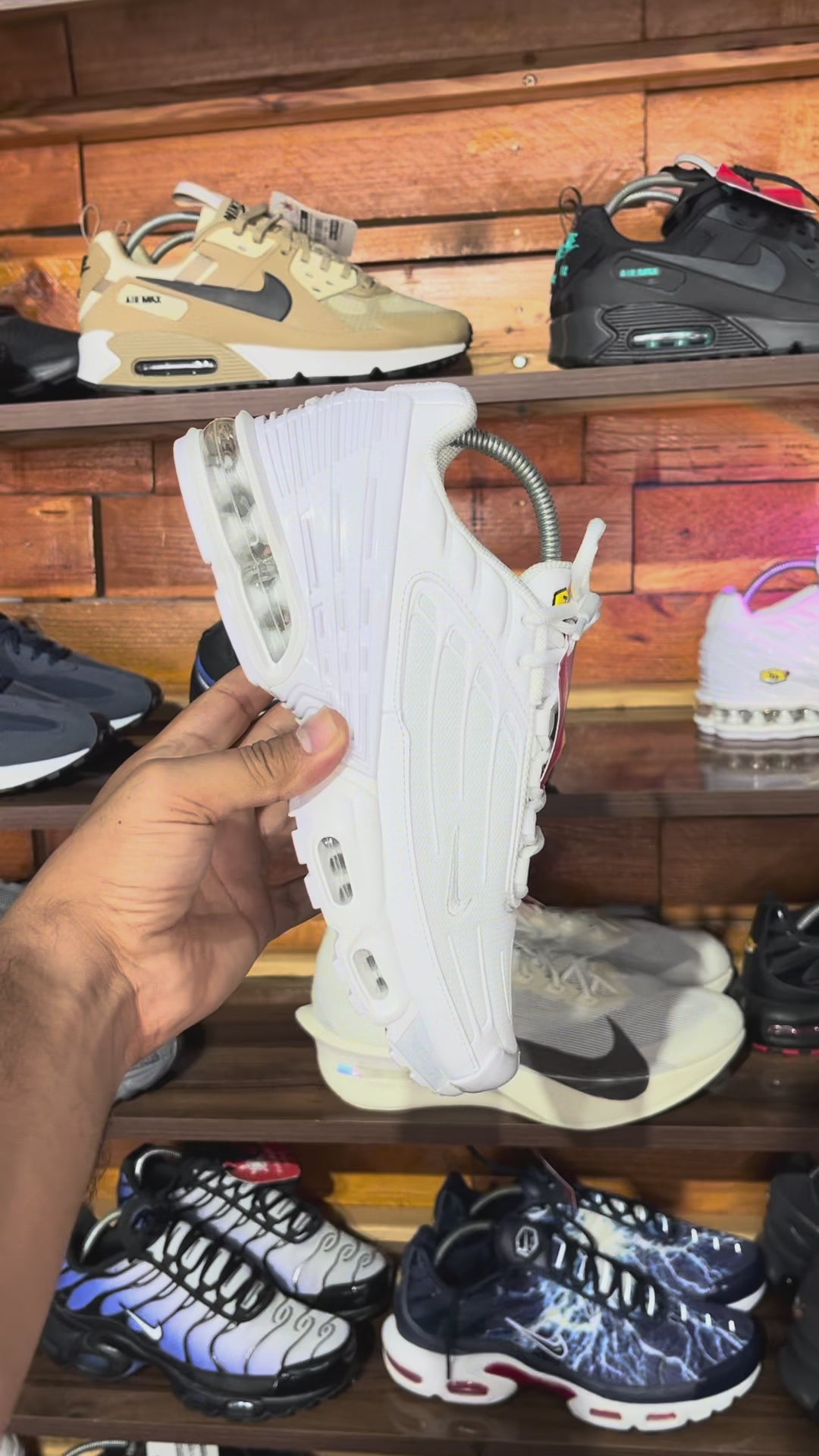 Nike air max plus 3 triple white