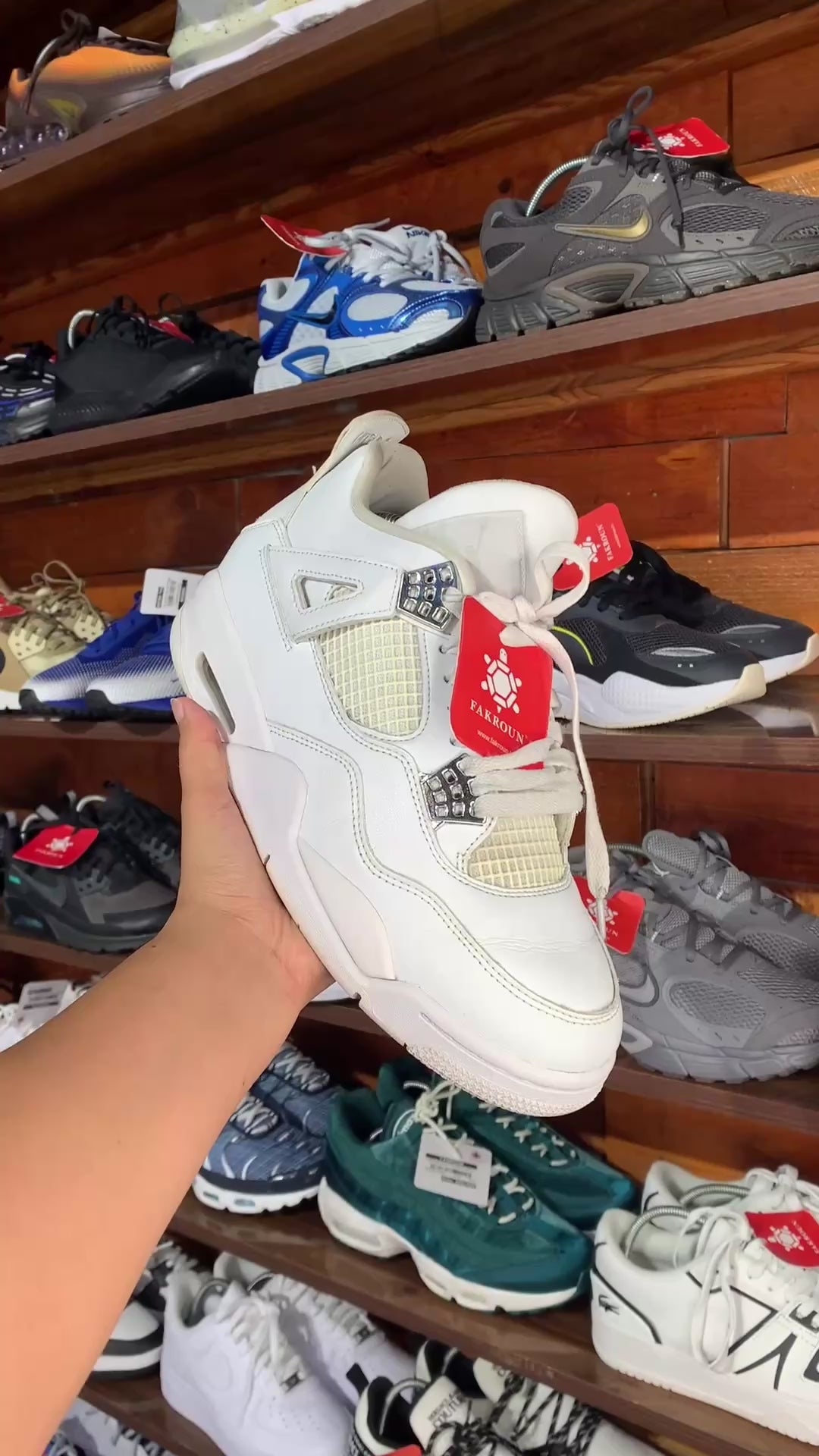Nike air jordan 4 retro pure