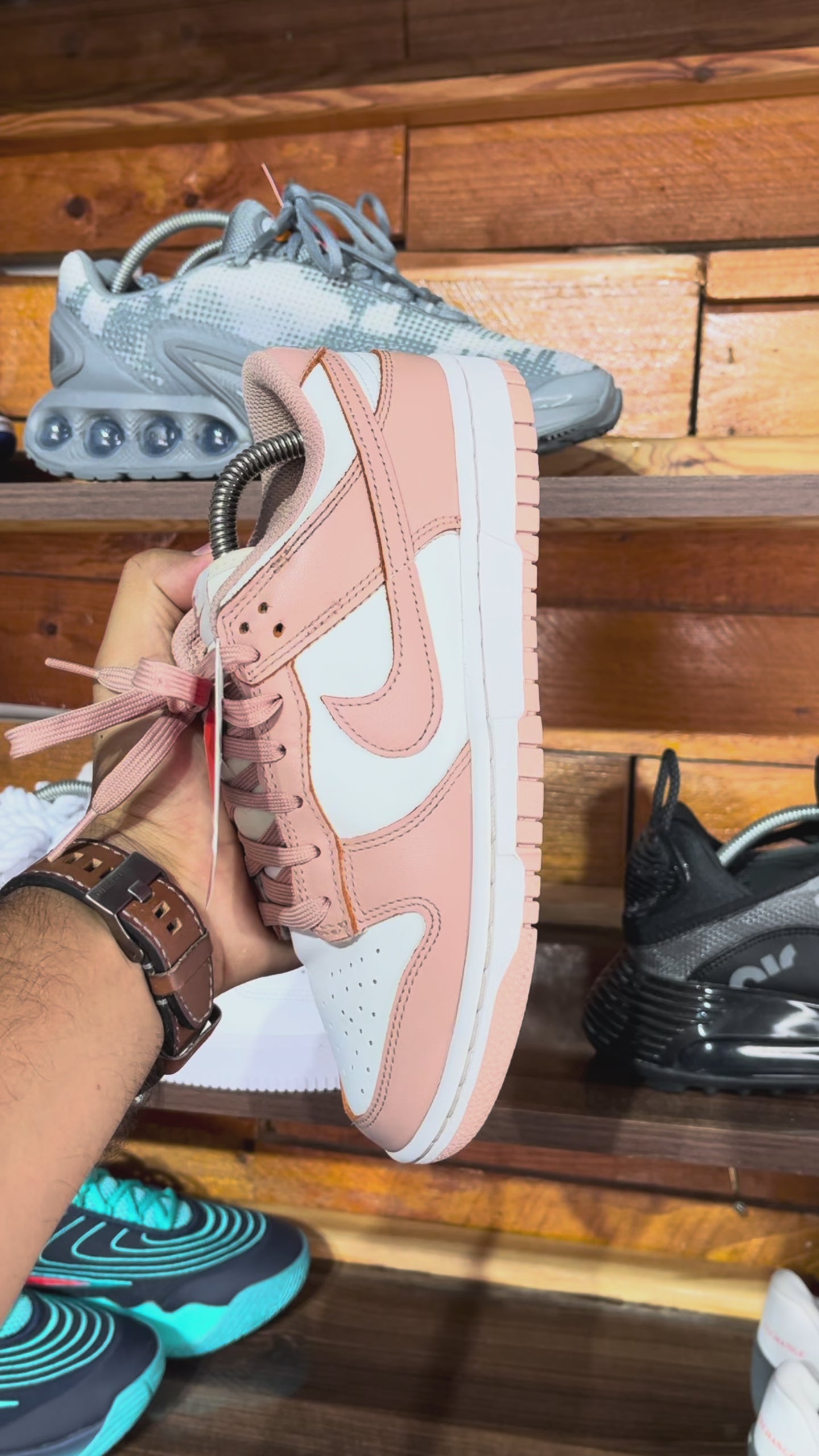 nike dunk low rose whisper